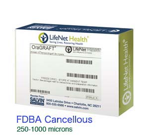 Oragraft FDBA Cancellous 2.0cc (250-1000mic)
