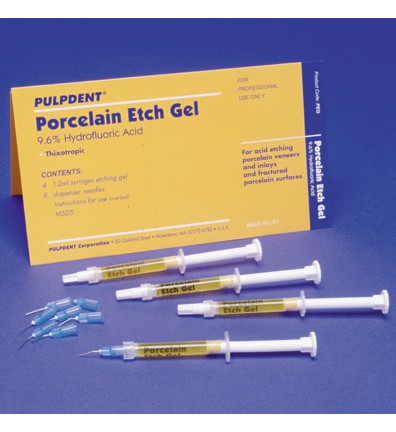 Porcelain Etch Gel Syringe 1.2ml x 4