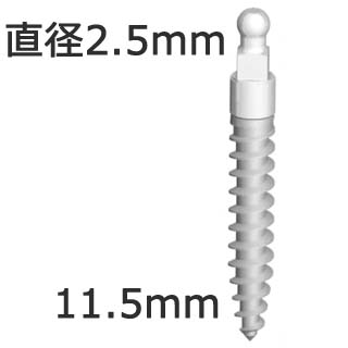 MDL 2.5mm Diameter 11.5mm length